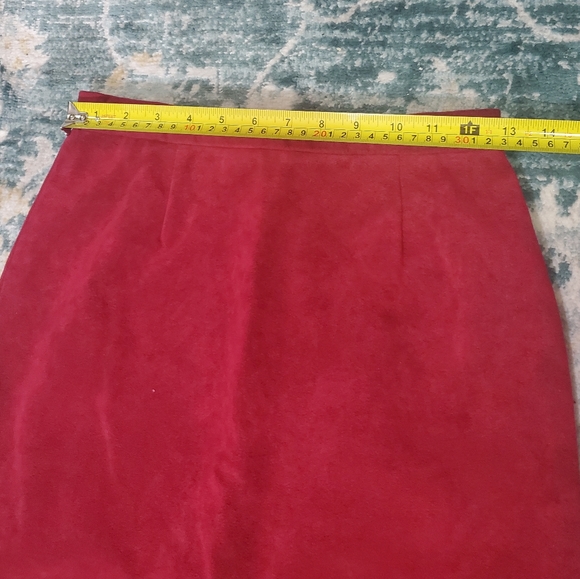 VINTAGE ultrasuede Adolph Schuman for Lilli Ann skirt - Picture 6 of 9